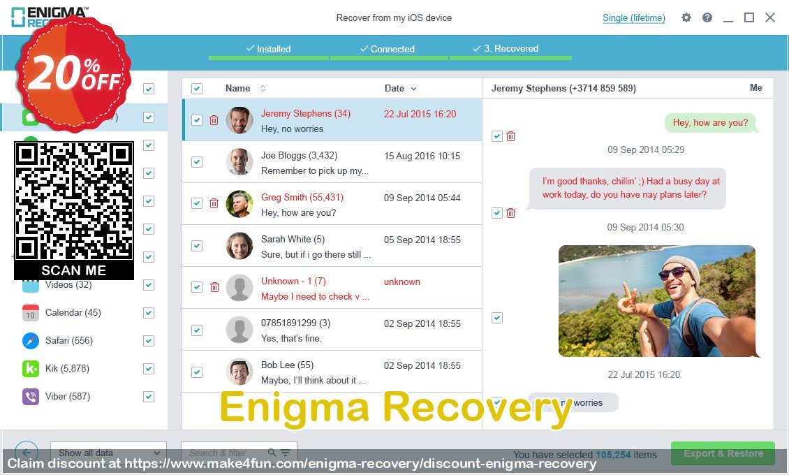 Enigma Recovery Coupon discount, offer to 2024 Foolish Delights