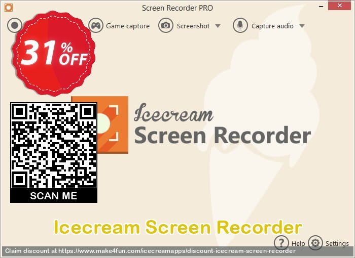 Icecream Screen Recorder coupon codes for Bike Commute Day with 35% OFF, May 2025 - Make4fun