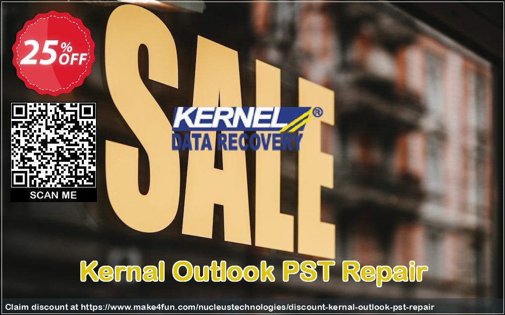 Kernal Outlook Pst Repair coupon codes for Mom's Day with 30% OFF, May 2025 - Make4fun