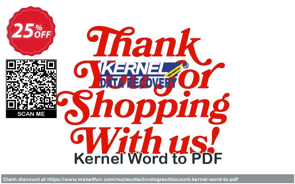 Kernel word to pdf coupon codes for Mom's Special Day with 30% OFF, May 2024 - Make4fun