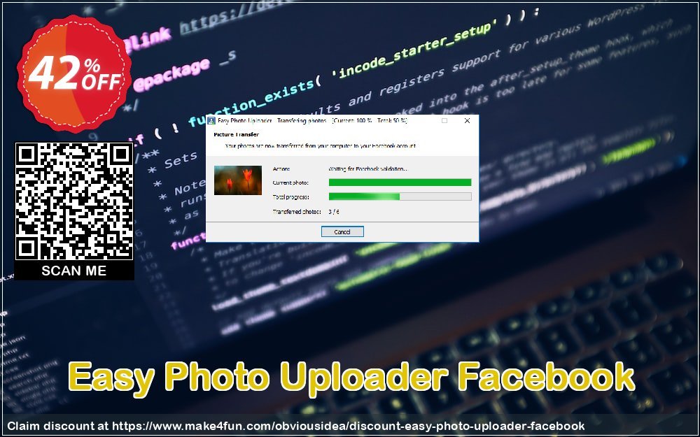 Easy photo uploader facebook coupon codes for Mom's Day with 45% OFF, May 2024 - Make4fun