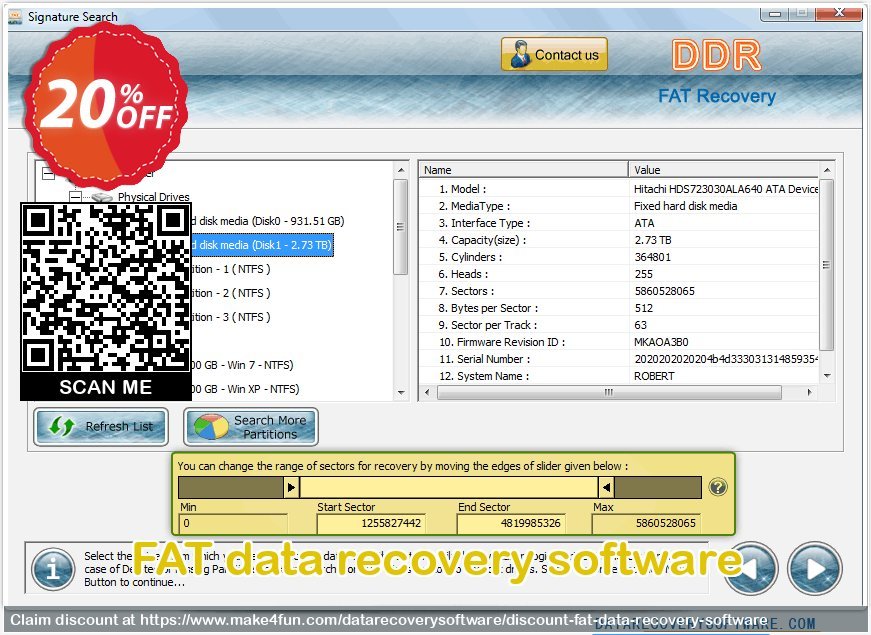 Fat data recovery software coupon codes for #mothersday with 25% OFF, May 2024 - Make4fun