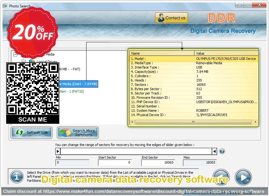 Digital camera data recovery software coupon codes for Mom's Special Day with 25% OFF, May 2024 - Make4fun