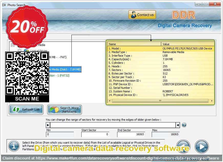 Digital Camera Data Recovery Software coupon codes for Mom's Special Day with 25% OFF, May 2025 - Make4fun