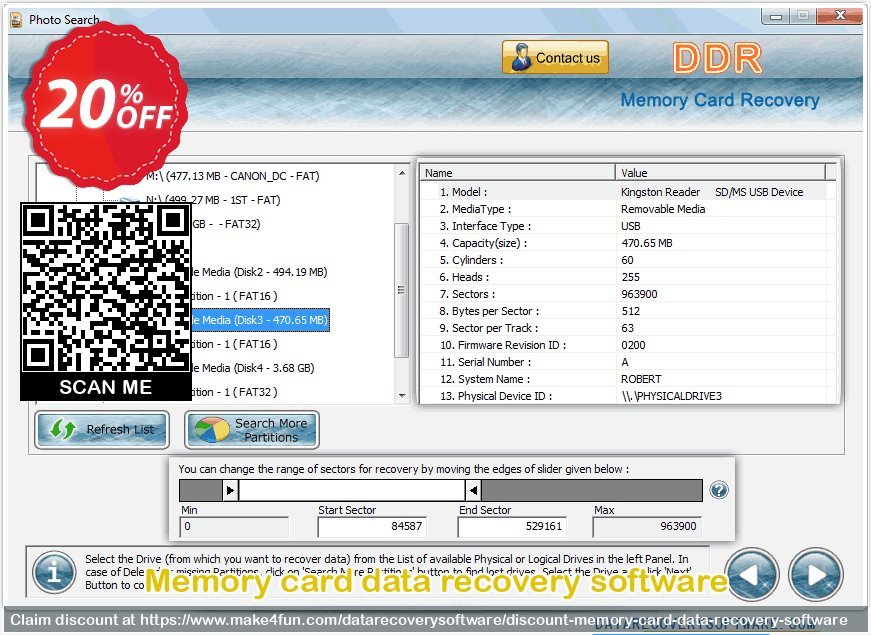 Memory card data recovery software coupon codes for Mom's Day with 25% OFF, May 2024 - Make4fun