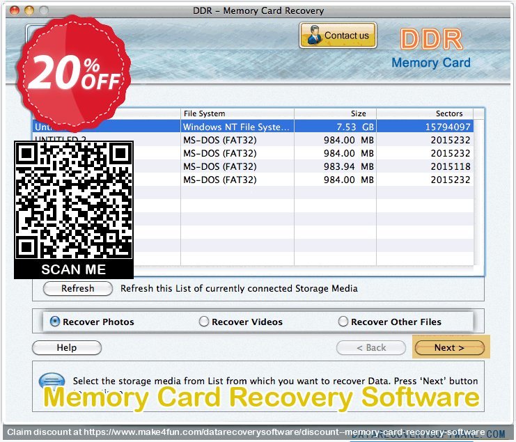  memory card recovery software coupon codes for Mom's Special Day with 25% OFF, May 2024 - Make4fun