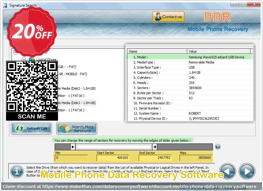 Mobile Phone Data Recovery Software coupon codes for May Celebrations with 25% OFF, May 2025 - Make4fun
