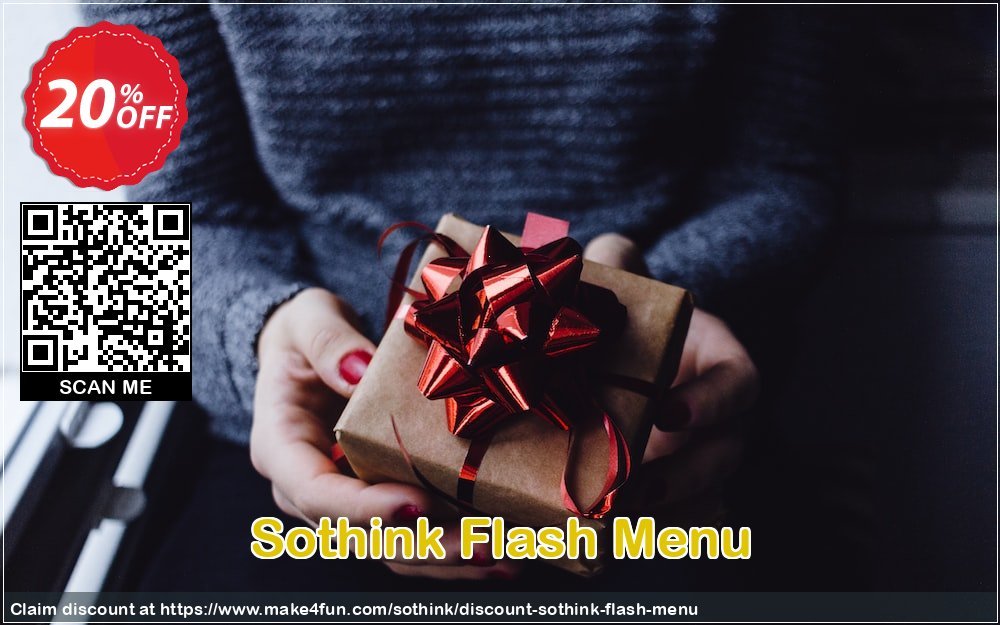 Sothink flash menu coupon codes for Mom's Special Day with 25% OFF, May 2024 - Make4fun