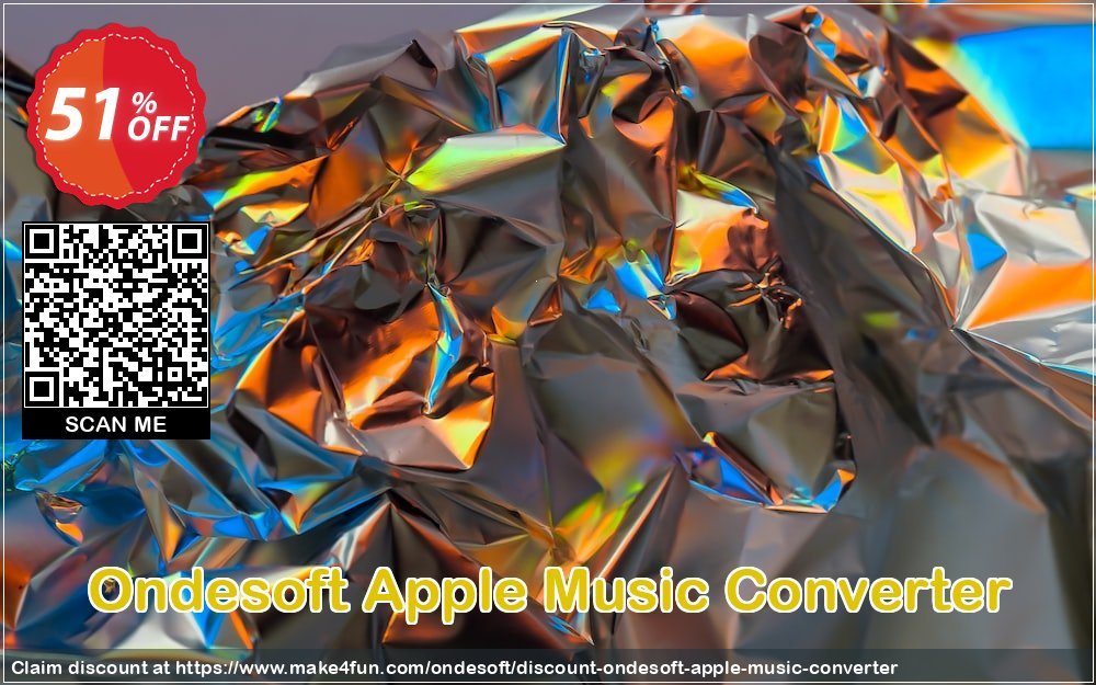 Ondesoft Apple Music Converter coupon codes for Mom's Special Day with 55% OFF, May 2025 - Make4fun