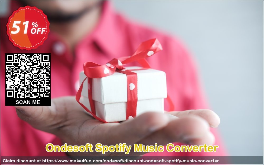 Ondesoft Spotify Music Converter coupon codes for Space Day with 55% OFF, May 2025 - Make4fun