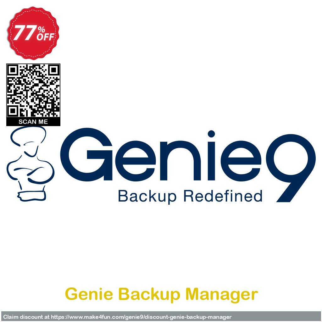 Genie backup manager home coupon codes for Mom's Day with 80% OFF, May 2024 - Make4fun