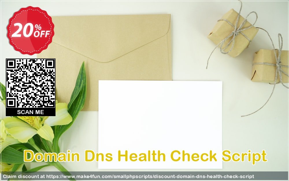 Domain Dns Health Check Script coupon codes for Mom's Special Day with 25% OFF, May 2025 - Make4fun
