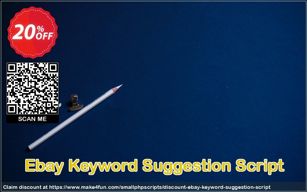 Ebay Keyword Suggestion Script coupon codes for Mom's Special Day with 25% OFF, May 2025 - Make4fun