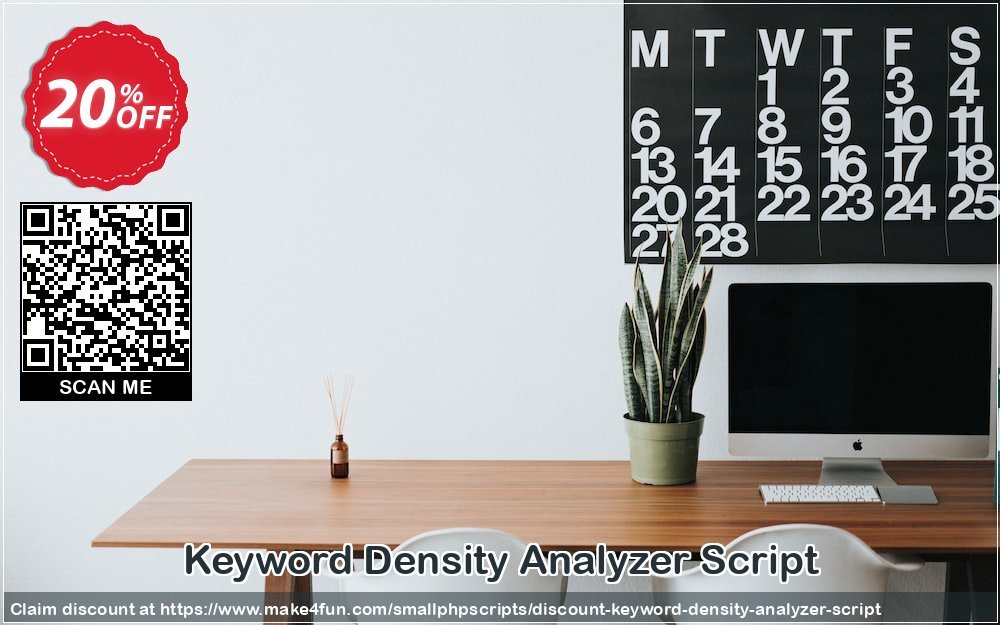 Keyword Density Analyzer Script coupon codes for Bike Commute Day with 25% OFF, May 2025 - Make4fun