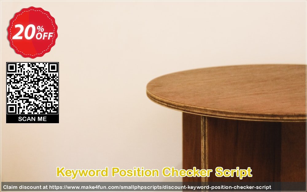Keyword Position Checker Script coupon codes for Bike Commute Day with 25% OFF, May 2025 - Make4fun