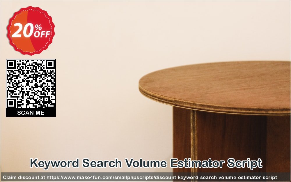 Keyword Search Volume Estimator Script coupon codes for Bike Commute Day with 25% OFF, May 2025 - Make4fun