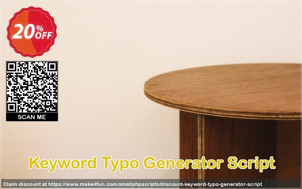 Keyword Typo Generator Script coupon codes for Star Wars Fan Day with 25% OFF, May 2025 - Make4fun