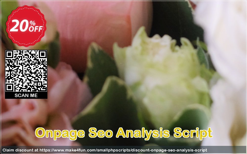 Onpage Seo Analysis Script coupon codes for #mothersday with 25% OFF, May 2025 - Make4fun