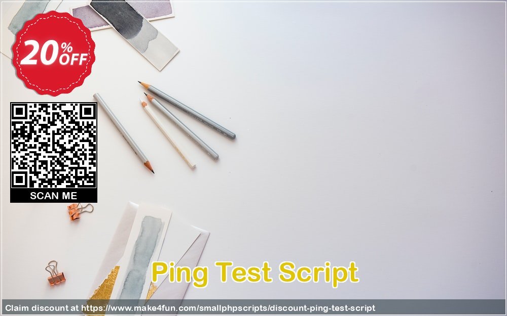 Ping Test Script coupon codes for Mom's Special Day with 25% OFF, May 2025 - Make4fun