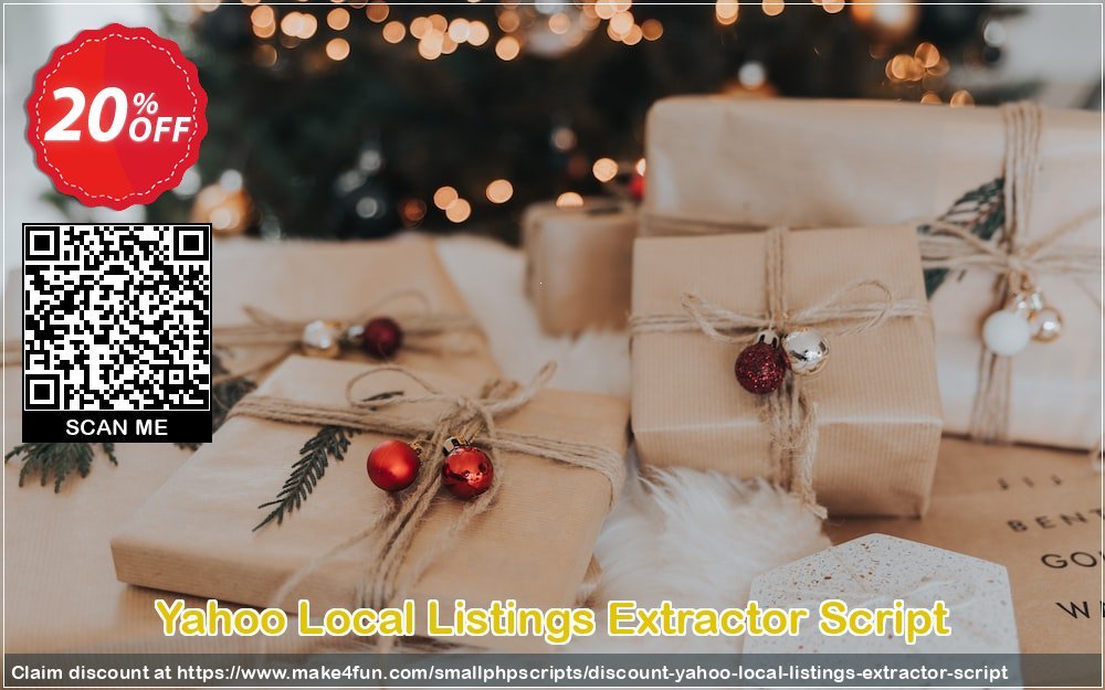 Yahoo Local Listings Extractor Script coupon codes for Mom's Special Day with 25% OFF, May 2025 - Make4fun