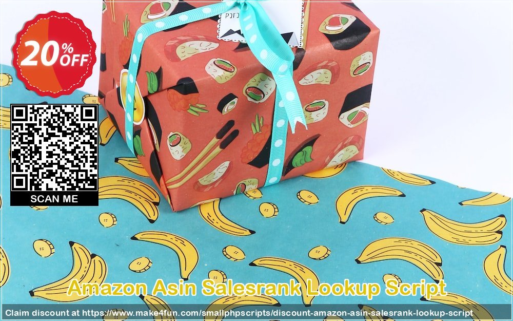 Amazon Asin Salesrank Lookup Script coupon codes for May Celebrations with 25% OFF, May 2025 - Make4fun