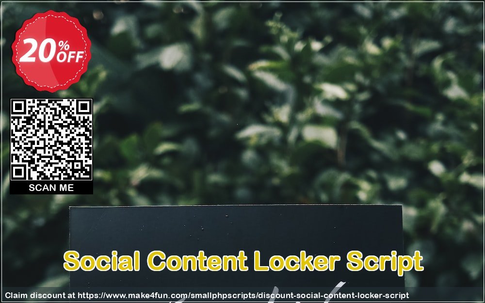Social content locker script coupon codes for Mom's Day with 25% OFF, May 2024 - Make4fun