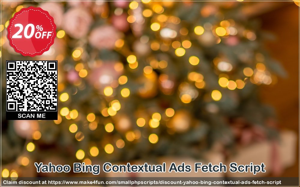 Yahoo Bing Contextual Ads Fetch Script coupon codes for Bike Commute Day with 25% OFF, May 2025 - Make4fun