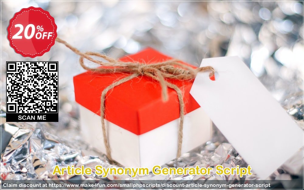 Article Synonym Generator Script coupon codes for Space Day with 25% OFF, May 2025 - Make4fun
