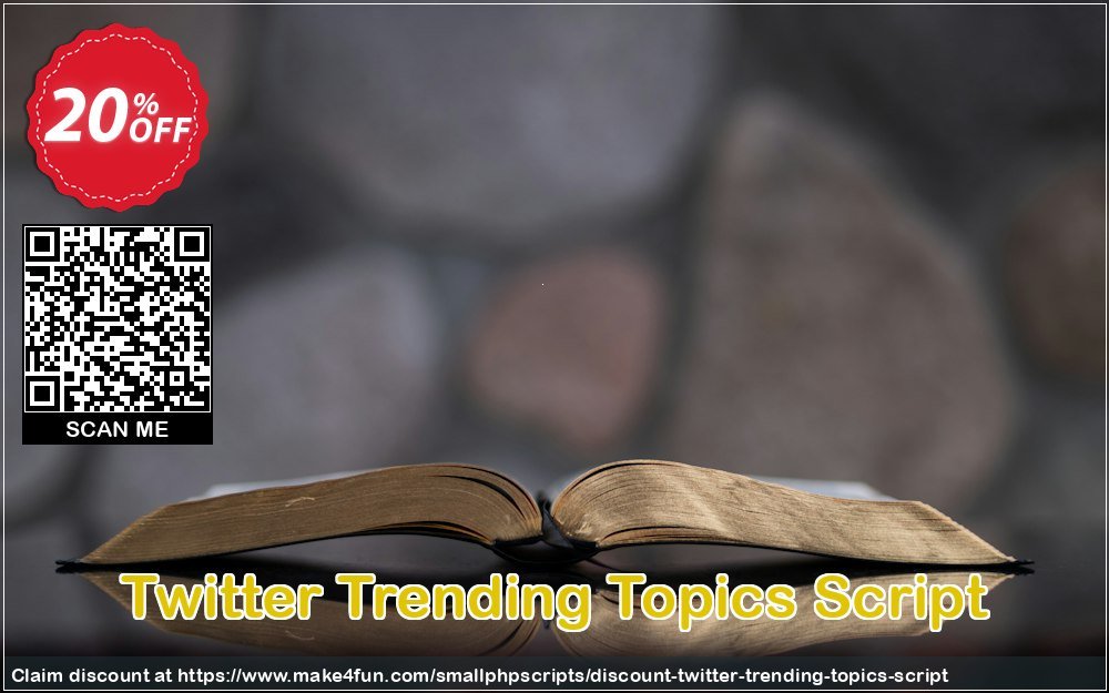 Twitter Trending Topics Script coupon codes for Mom's Special Day with 25% OFF, May 2025 - Make4fun