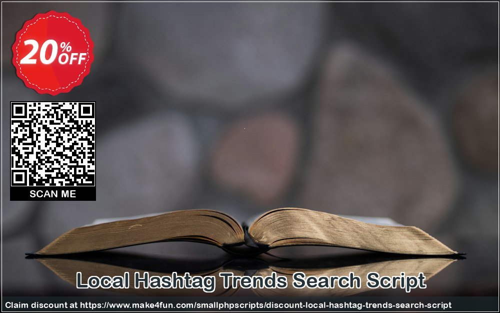 Local Hashtag Trends Search Script coupon codes for Mom's Day with 25% OFF, May 2025 - Make4fun