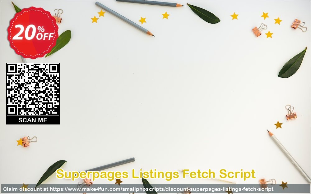 Superpages Listings Fetch Script coupon codes for Space Day with 25% OFF, May 2025 - Make4fun