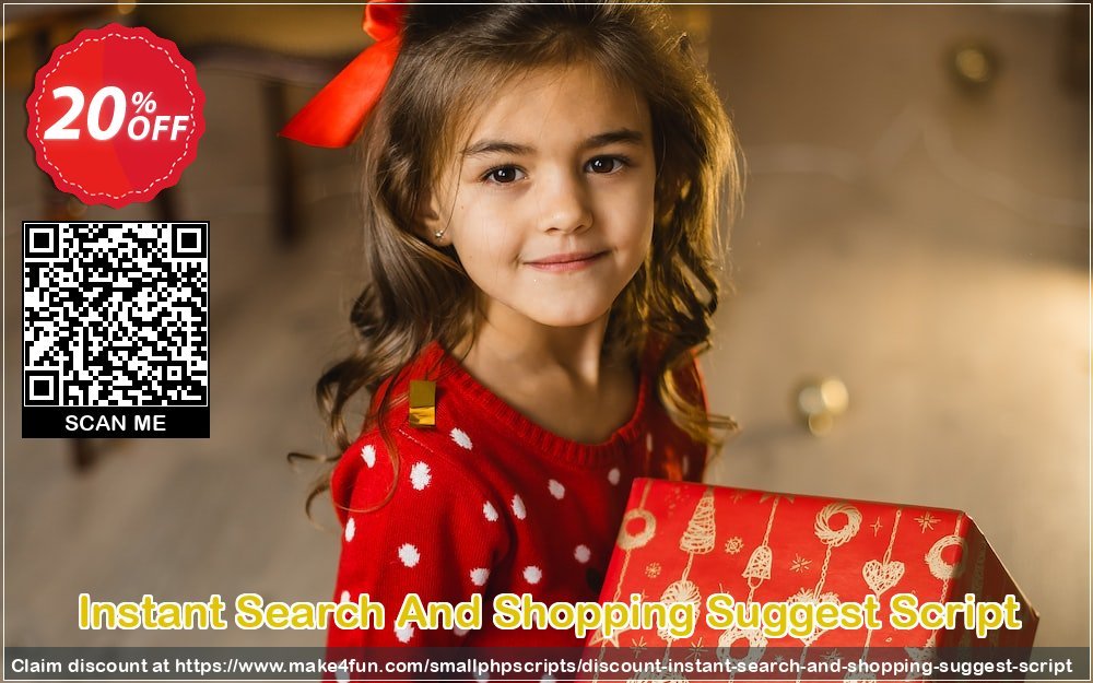 Instant Search And Shopping Suggest Script coupon codes for May Celebrations with 25% OFF, May 2025 - Make4fun