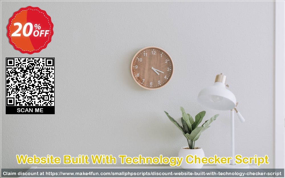 Website Built With Technology Checker Script coupon codes for Mom's Special Day with 25% OFF, May 2025 - Make4fun