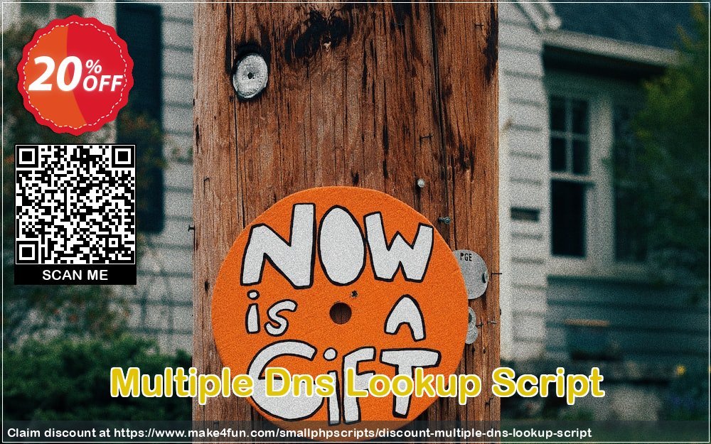 Multiple Dns Lookup Script coupon codes for Teacher Appreciation with 25% OFF, May 2025 - Make4fun