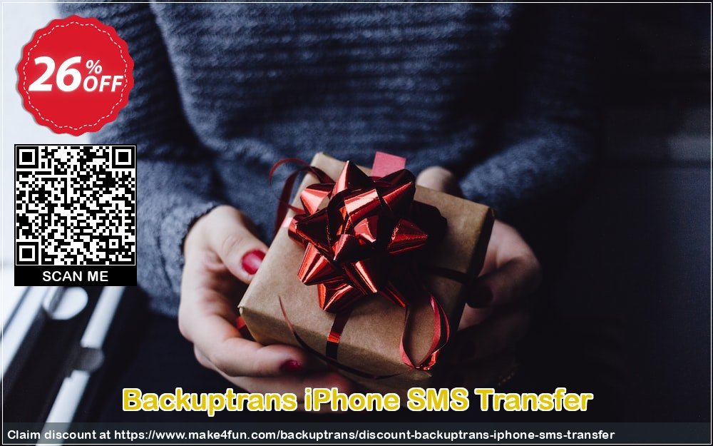 Backuptrans iphone sms transfer coupon codes for Mom's Day with 30% OFF, May 2024 - Make4fun