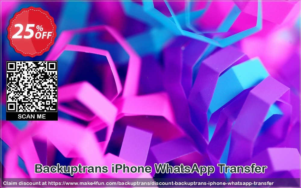 Backuptrans iphone whatsapp transfer coupon codes for Mom's Special Day with 30% OFF, May 2024 - Make4fun