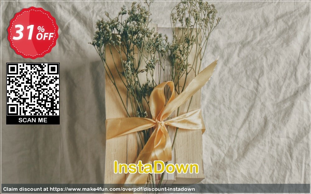Instadown coupon codes for Mom's Special Day with 35% OFF, May 2024 - Make4fun