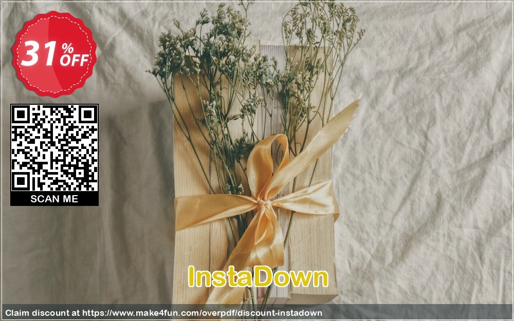 Instadown coupon codes for Mom's Special Day with 35% OFF, May 2025 - Make4fun