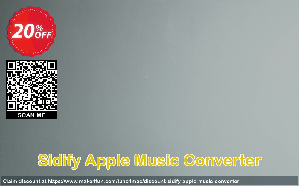 Sidify apple music converter coupon codes for May Celebrations with 25% OFF, May 2024 - Make4fun