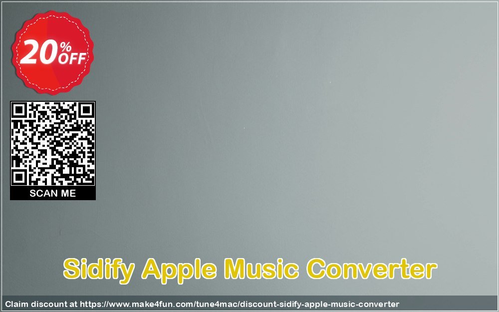 Sidify Apple Music Converter coupon codes for May Celebrations with 25% OFF, May 2025 - Make4fun