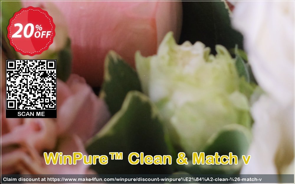 Winpure™ clean & match v coupon codes for #mothersday with 25% OFF, May 2024 - Make4fun