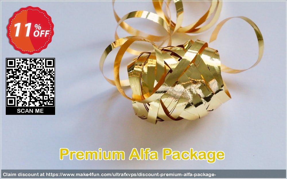Premium alfa package  coupon codes for Mom's Special Day with 15% OFF, May 2024 - Make4fun