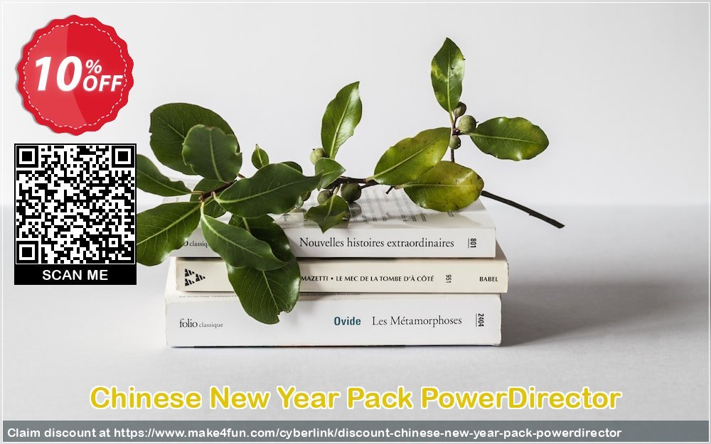 Chinese New Year Pack Powerdirector coupon codes for May Celebrations with 15% OFF, May 2025 - Make4fun