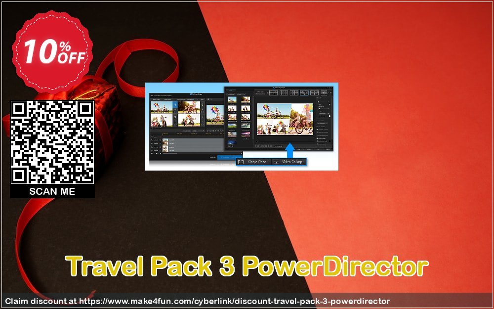 Travel pack 3 powerdirector coupon codes for Mom's Special Day with 15% OFF, May 2024 - Make4fun