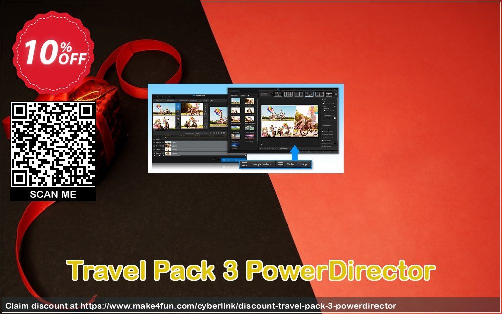 Travel Pack 3 Powerdirector coupon codes for Mom's Day with 15% OFF, May 2025 - Make4fun