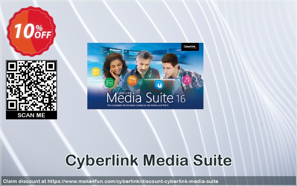 Cyberlink Media Suite coupon codes for May Celebrations with 15% OFF, May 2025 - Make4fun