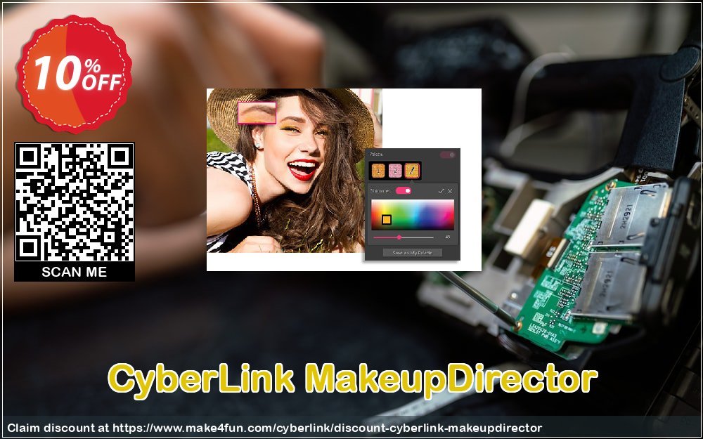 Cyberlink makeupdirector coupon codes for Mom's Special Day with 15% OFF, May 2024 - Make4fun
