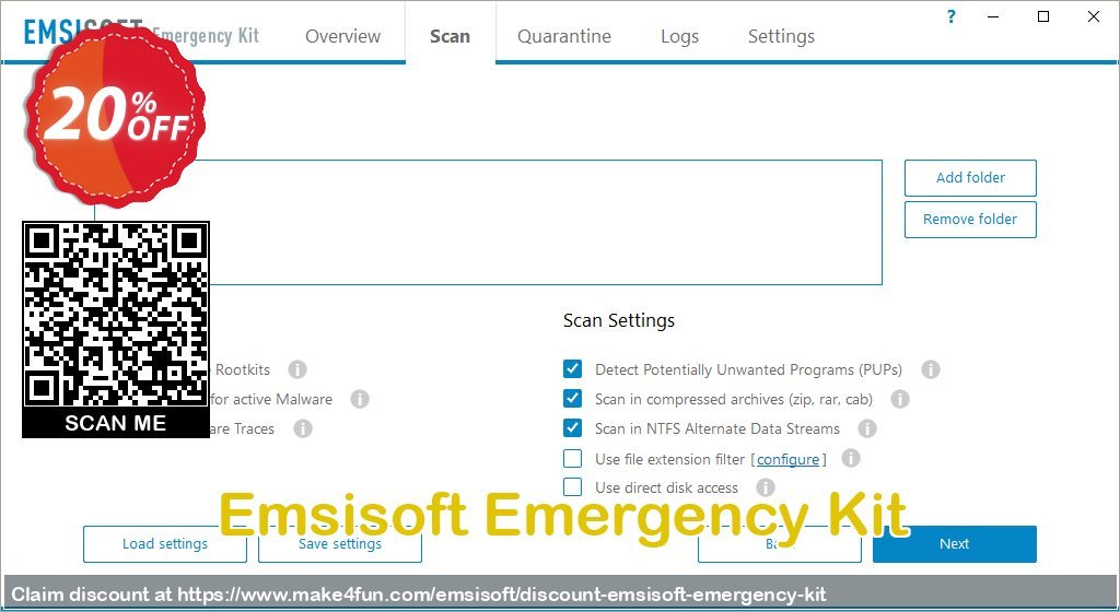 Emsisoft emergency kit coupon codes for Mom's Day with 25% OFF, May 2024 - Make4fun