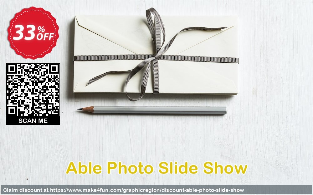 Able Photo Slide Show coupon codes for May Celebrations with 35% OFF, May 2025 - Make4fun