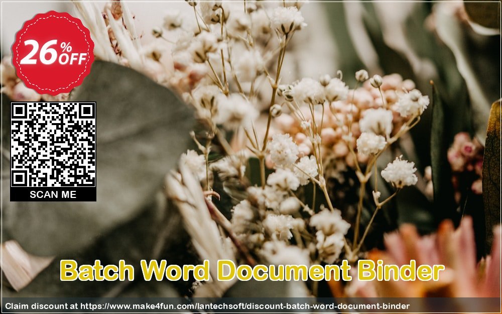 Batch Word Document Binder coupon codes for Teacher Appreciation with 30% OFF, May 2025 - Make4fun